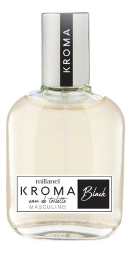 Eau De Toilette Masculino Kroma Black 60 Ml