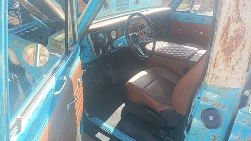 Chevrolet C-10 1970 Rat Rod Motor 230 Caja D 3 Al Volante.