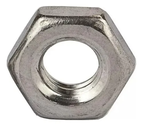 ⭐️hodaka⭐️ Porca Sextavada Baixa M10 Ma Zincada Chave 17 - 20 Peças