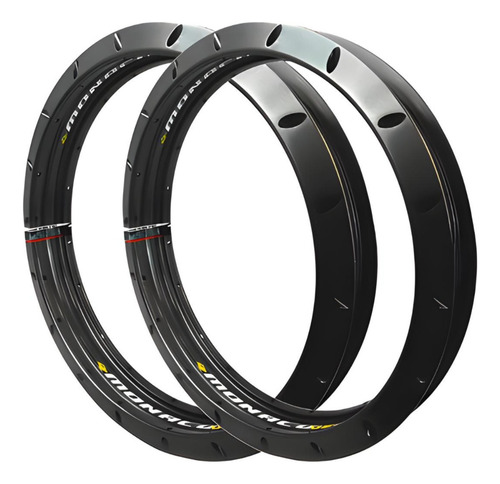 Jogo De Aros Mônaco Gs Pop 100 17x60 1.85d 14x60 1.85t