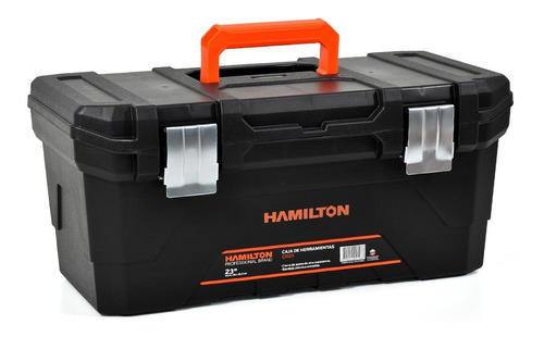 Caja Herramientas Hamilton 23 Cierre Metalico 58x30x26 Ch23 Color Negro
