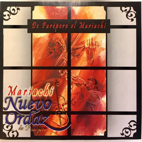 Cd Mariachi Nuevo Ordaz De Purepero