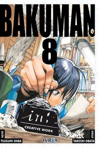 Bakuman 08 - Ohba, Obata, de OHBA, OBATA. Editorial Ivrea en español