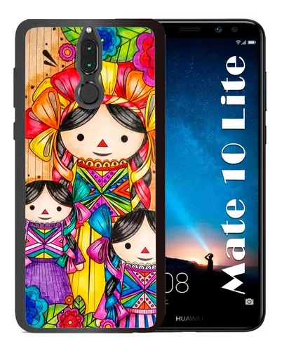 Funda Huawei Mate 10 Lite Lele Muñeca Mexicana Tpu Uso Rudo