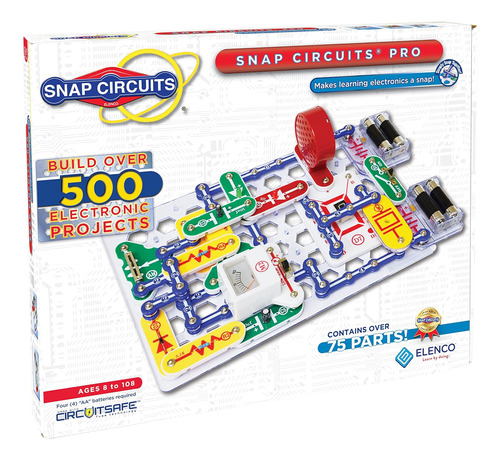 Snap Circuits Pro Sc-500 Kit De Exploración Electrónica