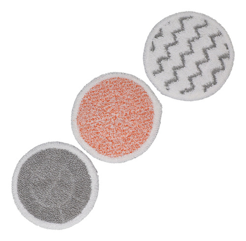 Mop Scrub Pads, 6 Peças De Limpador A Vapor De Reposição Par
