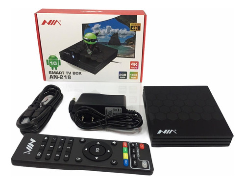  Convertidor A Smart Tv Box 4k Android  2gb Ram 16gb 