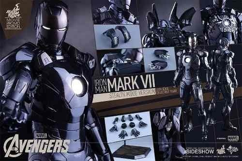 Figura de acción  Iron Man War Machine Armor: Mark VII Stealth Mode de Hot Toys Limited