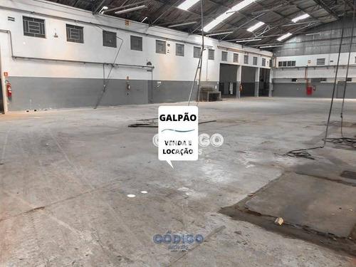 Imagem 18 de 29 de Galpão, 7674 M² - R$ 13.500.000 Ou Aluguel Por R$ 40.000 - Jardim Albertina - Guarulhos/sp - Ga0070