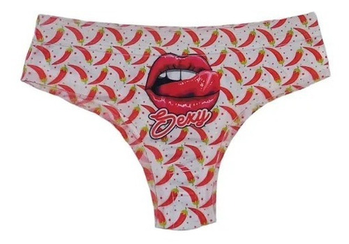 Tanga Licra Estampada Floral