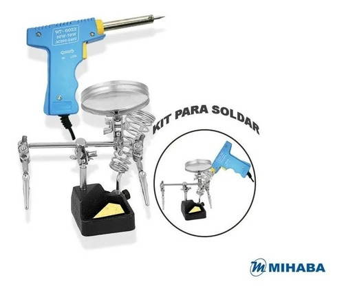 Kit Cautin Para Soldar Mas Soporte Wt-9012-kit Tienda Mihaba