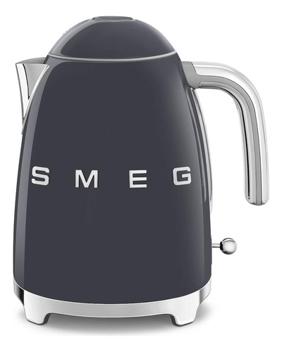 Tetera Eléctrica Smeg, 1.7 L, Gris