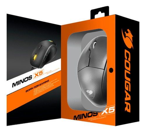 Mouse Gamer Cougar Minos X5 12000dpi Fps 6btns 2000hz