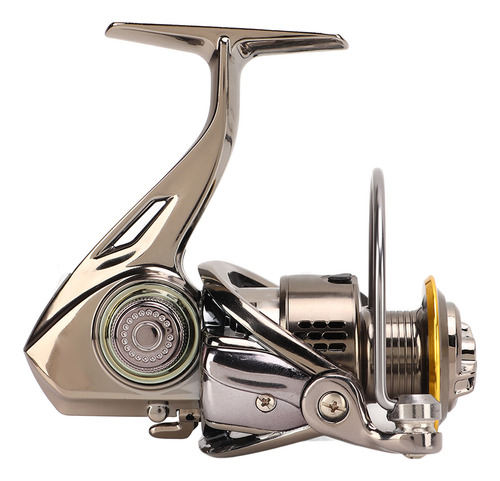 Roda De Pesca De Metal Com Alça Cnc De Bobina Giratória Para