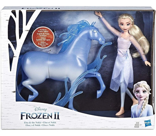 Muñeca Articulada Frozen 2 Elsa Y El Nokk Hasbro E5516