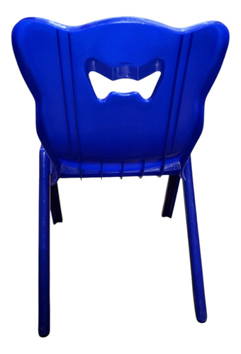Paquete De 2 Silla Infantil Escolar Varios Colores Azul
