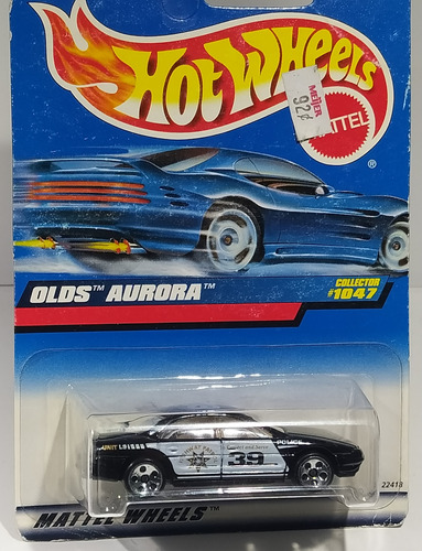 Hot Wheels Olds Aurora   #1047  Ed-1999 Patrulla