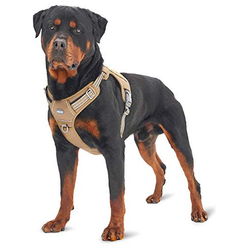 Tactical Dog Harness For Large Dogs No Pull Adjustable ...