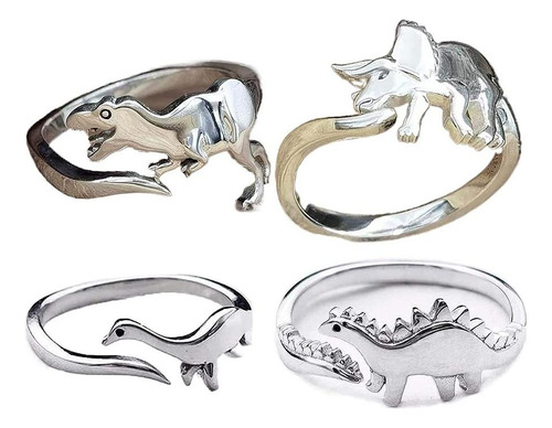 5 Paquete De 5-6 Paquetes De 4 Elegantes Anillos De 5 Piezas