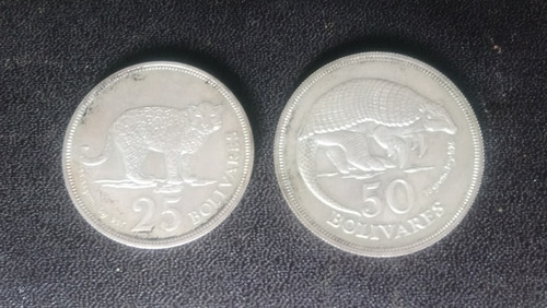 Imagen 1 de 5 de Monedas Coleccion Jaguar Cachicamo 1975 Plata Estuche Obsequ