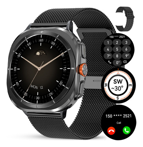 Reloj Inteligente Hombre 1.5 Bluetooth Call Smartwatch