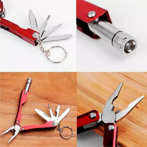 Imagen 10 de 10 de Kit Supervivencia Sos Emergency Cort Plumas Brujula Silbato