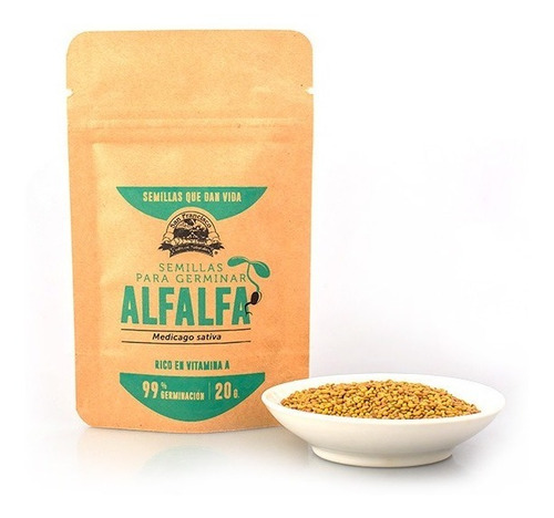 Imagen 1 de 1 de Semillas De Alfalfa Para Germinado