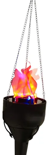 Xj Antorcha Led De Luz De Fuego Falsa, Accesorios Cálido