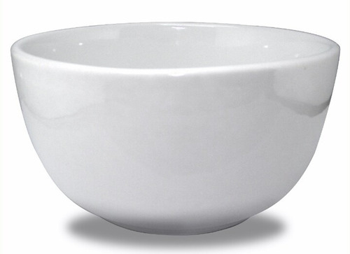 Bowl Ceramica Blanca Tazon Sopera Escudilla Cuenco 5  13 Cm
