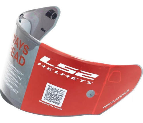 Imagen 3 de 3 de Visor Casco Ls2 Modelo 320 353 Stream Mono Rapid Devotobikes
