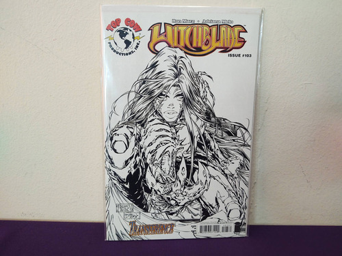 Comic Witchblade 103 Michael Turner Seketch Cover 1a Edición