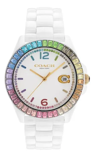 Reloj coach dama blanco sales