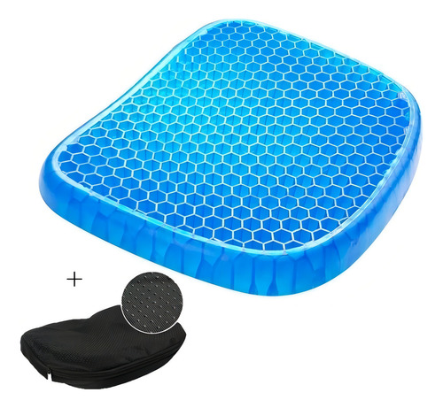 Cojín protector de gel para asiento, columna ciática y lumbar, cóccix