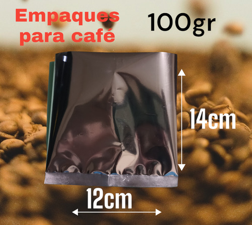 Empaques Bolsas Para Café Chocolate O Lo Que Necesites 