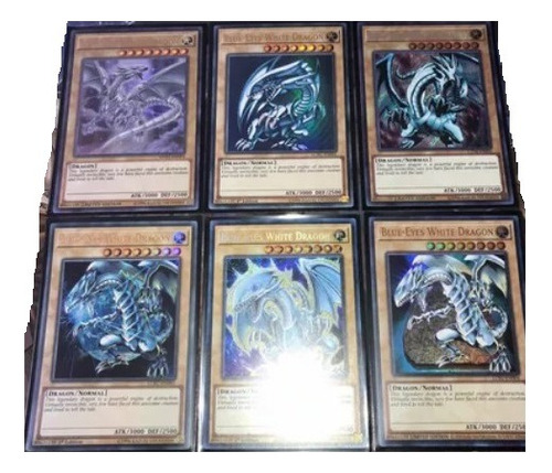 Set Blue Eyes White Dragon Ultra Yu-gi-oh! Original Konami