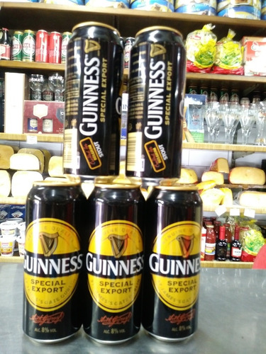 Cerveza Guinness Lata 1/2litro Irlandesa X3 Unidades