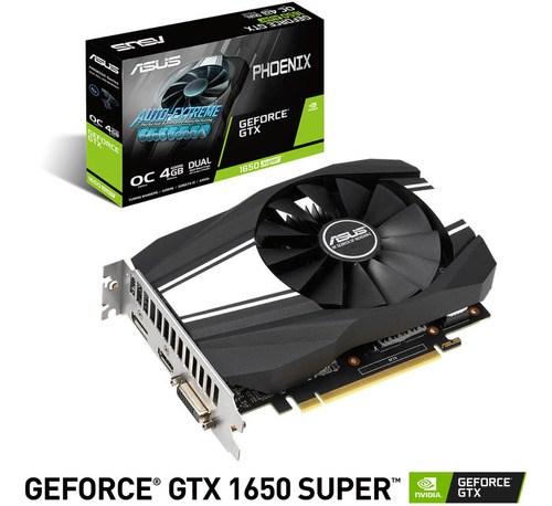 Tarjeta de video Nvidia Asus  Phoenix GeForce GTX 16 Series GTX 1650 SUPER PH-GTX1650S-O4G OC Edition 4GB