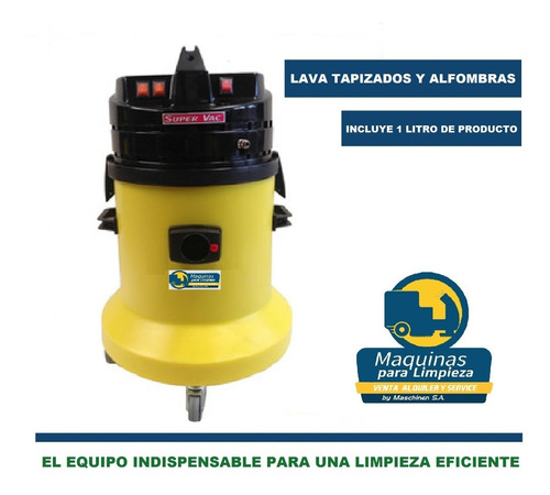 Alquiler Lavadora De Tapizado Y Alfombra + 5 Lts De Producto