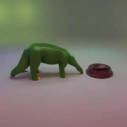 Nachosaurus Pocillo Para Nachos En Forma De Dinosaurio