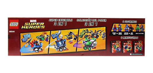 Lego Super Heroes Mighty Avengers 3 En 1 - 2 Pack 66544 Armo