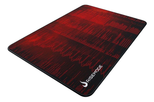 Mousepad Gamer Rise Mode Hacker Red - Grande Bc