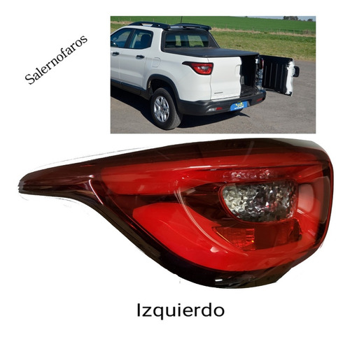 Imagen 4 de 7 de Faro Trasero Fiat Toro Alternativo