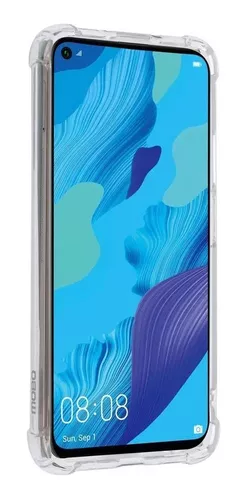 Funda compatible con Huawei Nova 5T con purpurina verde transparente, funda  para teléfono Huawei Nova 5T, funda de silicona transparente de TPU suave