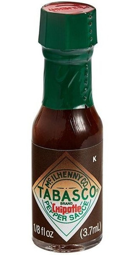 Tabasco Salsa Mini Chipotle 3.7ml   144pzas