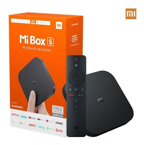 Xiaomi Mi Box S 4k Ultra Hd Smart Tv Neflix Youtbe Cablehdmi