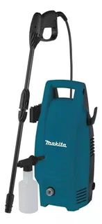 Lavadora de alta pressão Makita HW101 azul-turquesa de 1.3kW com 100bar de pressão máxima 127V