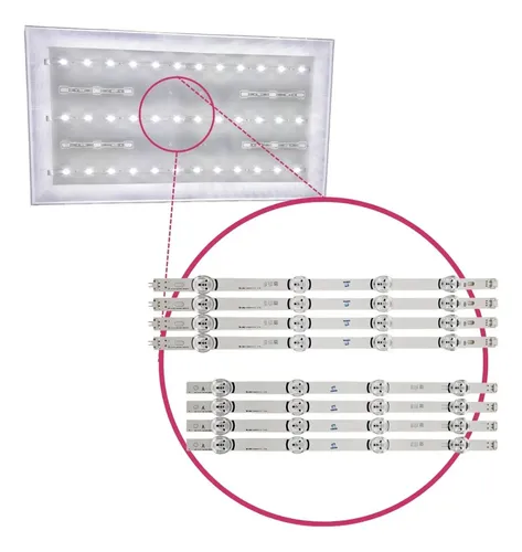 Kit Di Retroilluminazione LED Per TV LG 42GB6310, 42LB6500, 42LB5500 E Modelli Simili – Sostituzione Duravole E A Basso Consumo