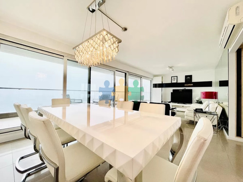 Moderno Apartamento De 3 Suites En Playa Mansa Con Vista Al Mar - Ref : Eqp5745
