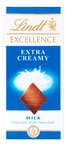 Chocolate Lindt Excellence Extra Creamy 100 Gr.