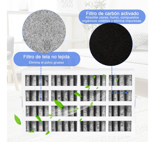 6 Filtro Aire Para Refrigerador Whirlpool Maytag W10311524